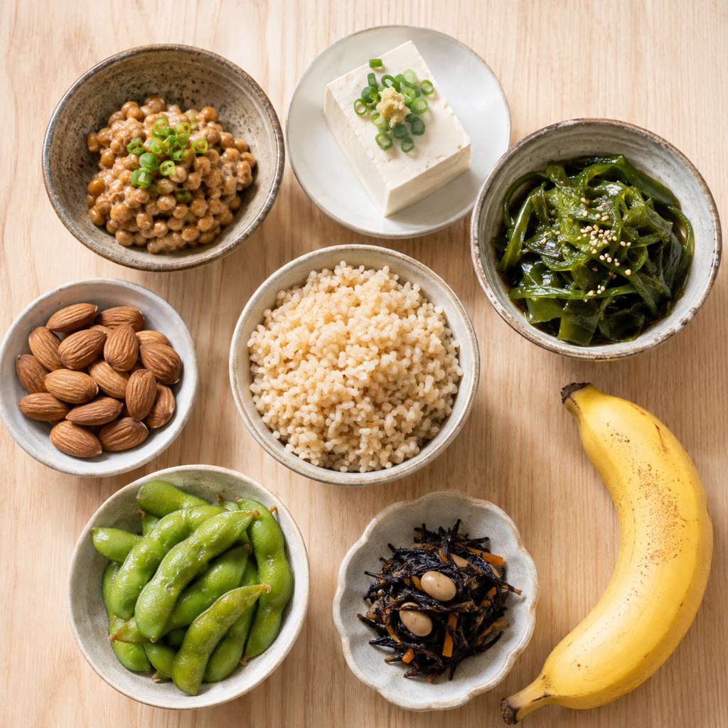 マグネシウムを含む日本の食材